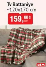 TV BATTANİYE 120X170 CM
